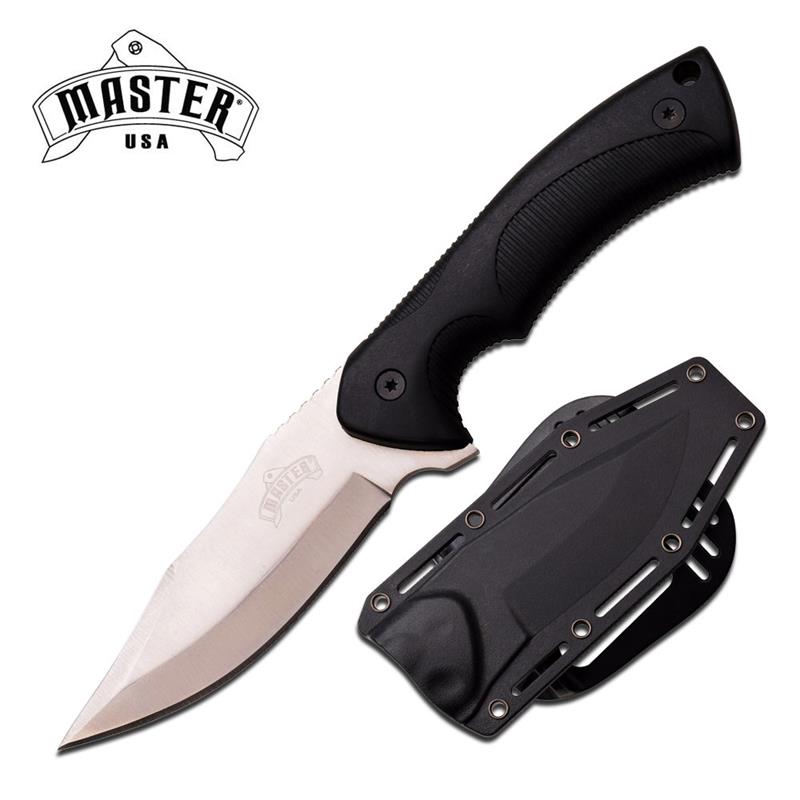 Fixed Blade Tactical Hunting Knife with Nylon Fiber Sheath5