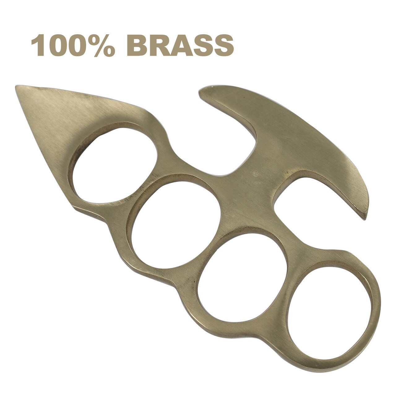 100 Pure Brass Knuckleduster Novelty Paper Weight Accessory