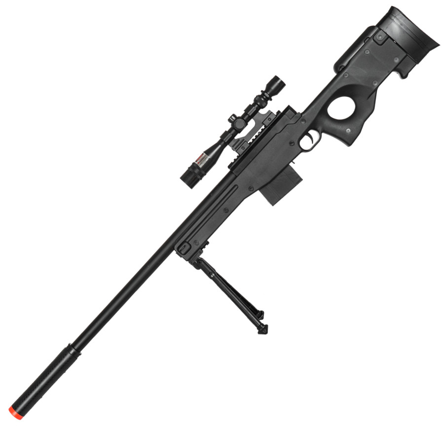Airsoft Sniper Rifle L96 Gun MK13 MOD L96A1 Scope Bipod Bolt