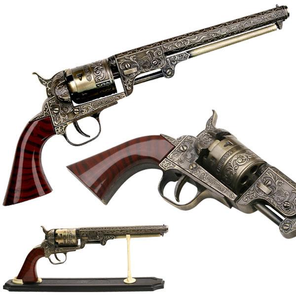 Decorative Western Revolver Comes With The Display Stand5L1