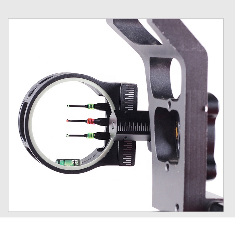 Top Point Archery 3 Pin Sight, Adjustable Fiber Optics1R2T