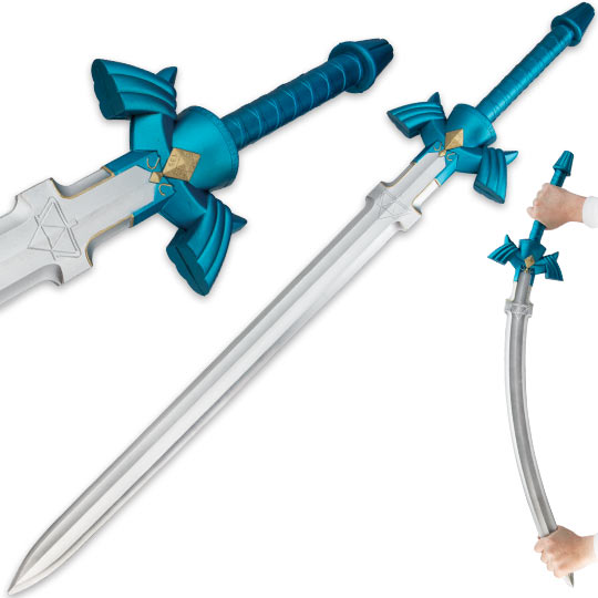 Zelda Master Sword Replica Foam Cosplay LARP Full Size4N3S
