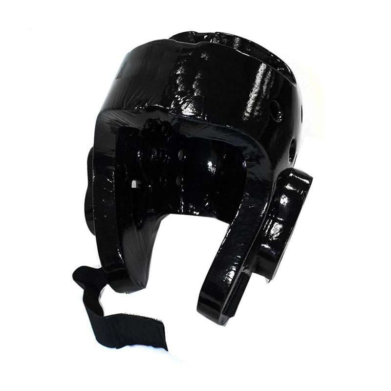 Martial Arts Protective Head Gear Black Sparring Karate Ta
