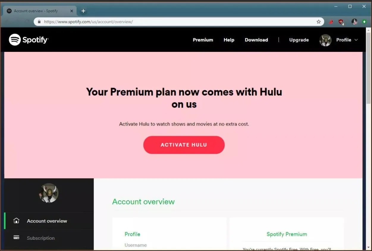 Hulu Student Discount Get it with Spotify Premium