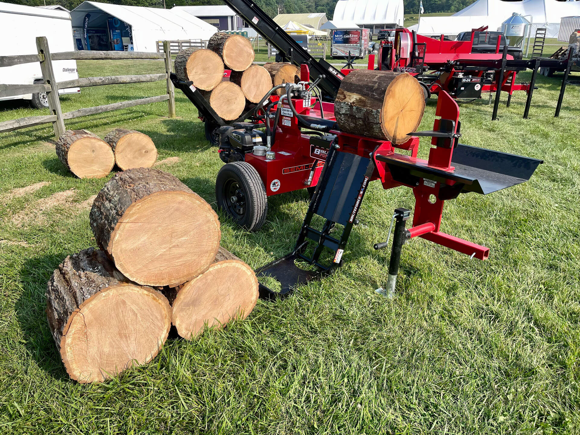 Brute Force Semi Wood Splitter - Shaver Specialty Services & Sales