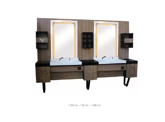 BARBER WORK STATION HT 879 To Shaversfactory Home of