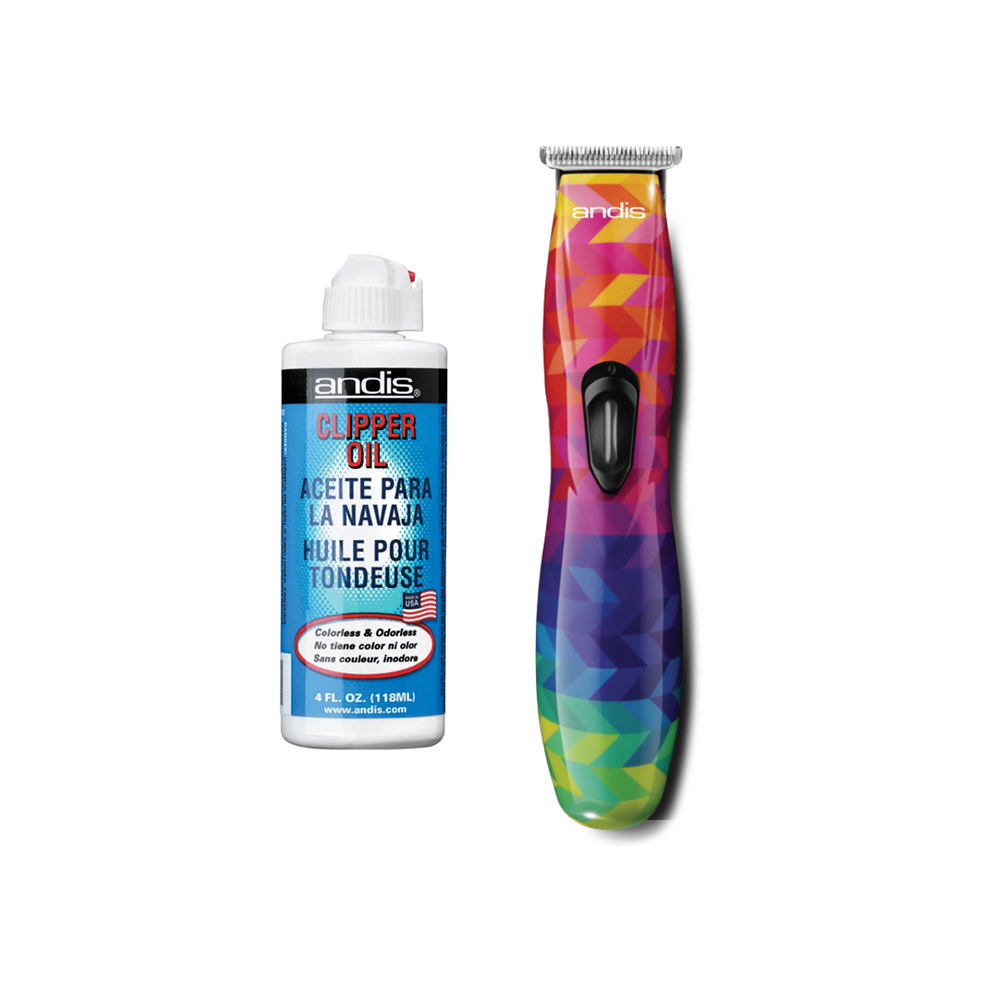 ANDIS Slimline Pro Li Cordless Trimmer With Andis Clipper Oil