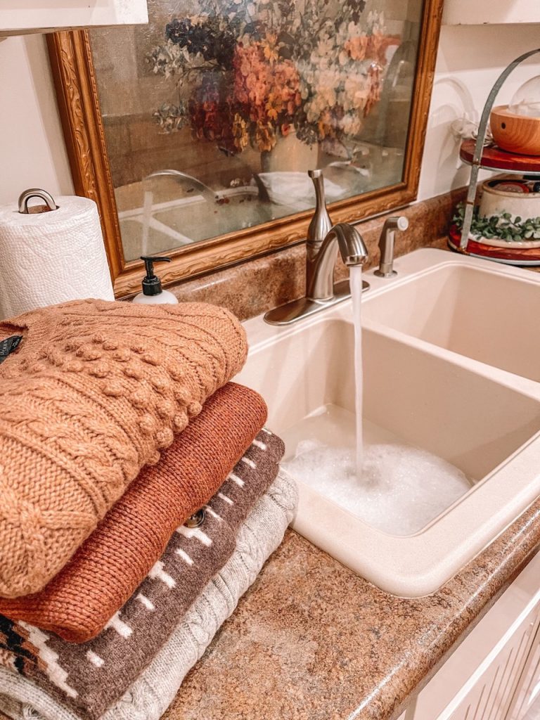 How to Wash Knit Sweaters