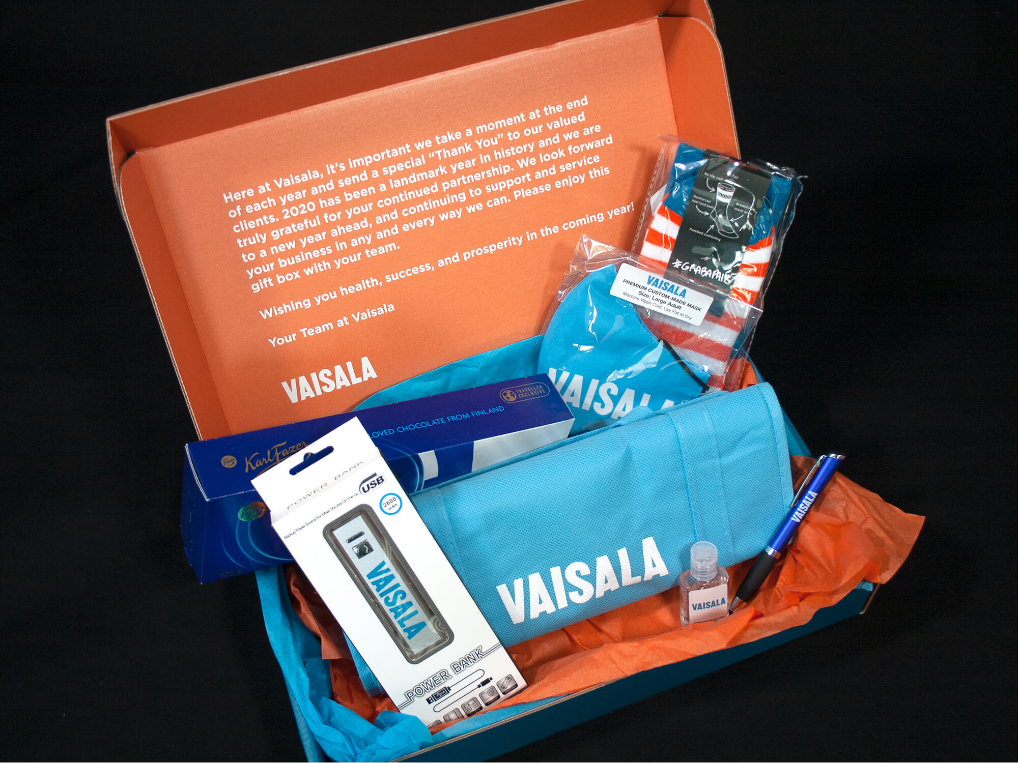 Vaisala "Thank You" Box Shawmut Communications Group