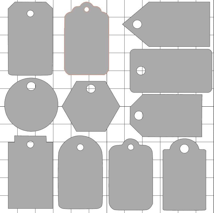 11 Free Tag SVG designs for you to personalize