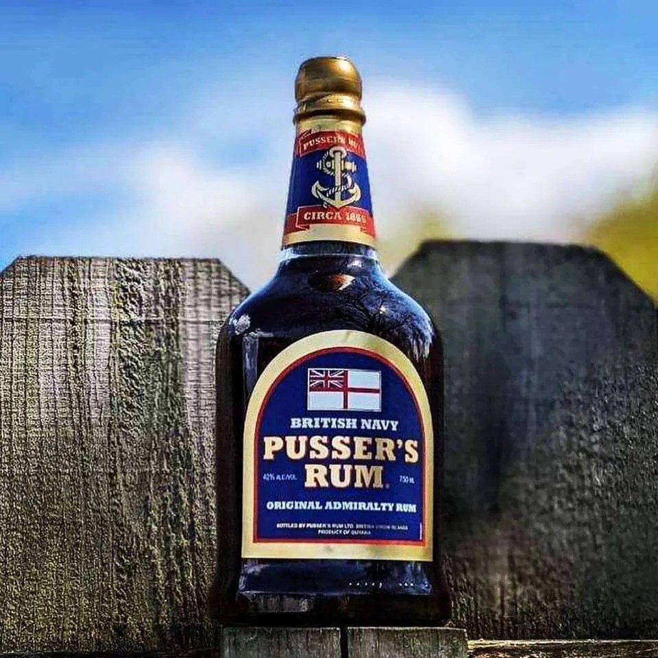 Pusser’s Blue Label British Navy Rum ShawRoss International Importers