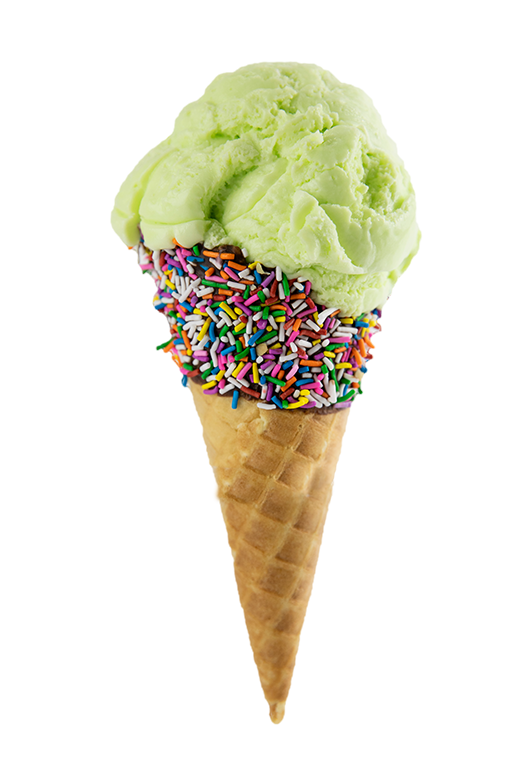 Lime Sherbert Shaw's Ice Cream