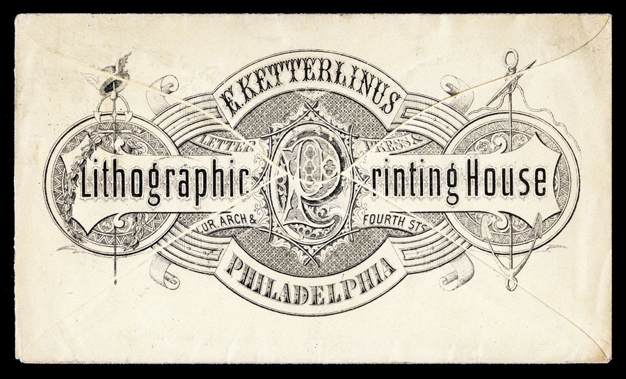 Ketterlinus Lithographic Printing House Sheaff ephemera