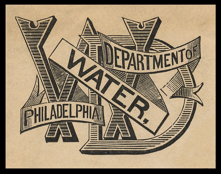 Philadelphia Department of Water Sheaff ephemera