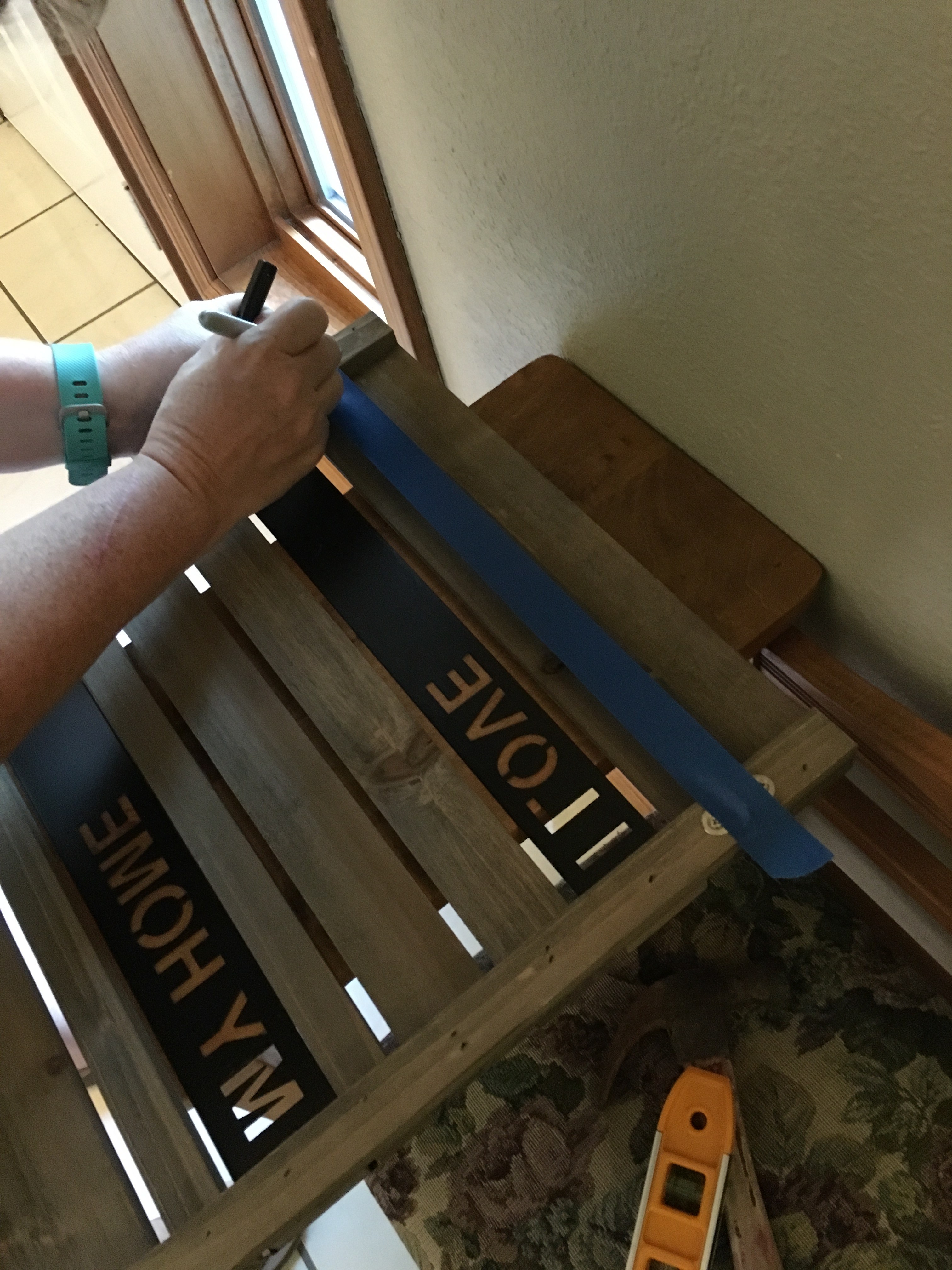 How To Hang A Picture With Two Hangers On The Back She Believed She