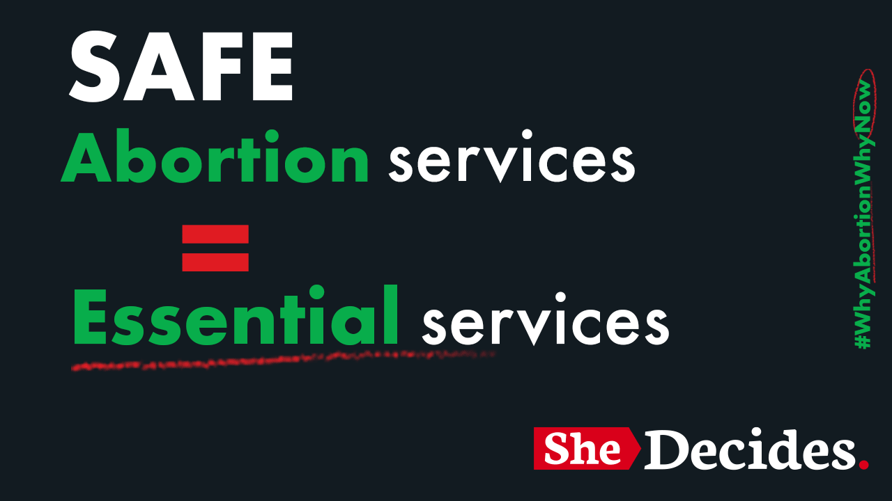 Arts for Abortion Rights social assets She Decides