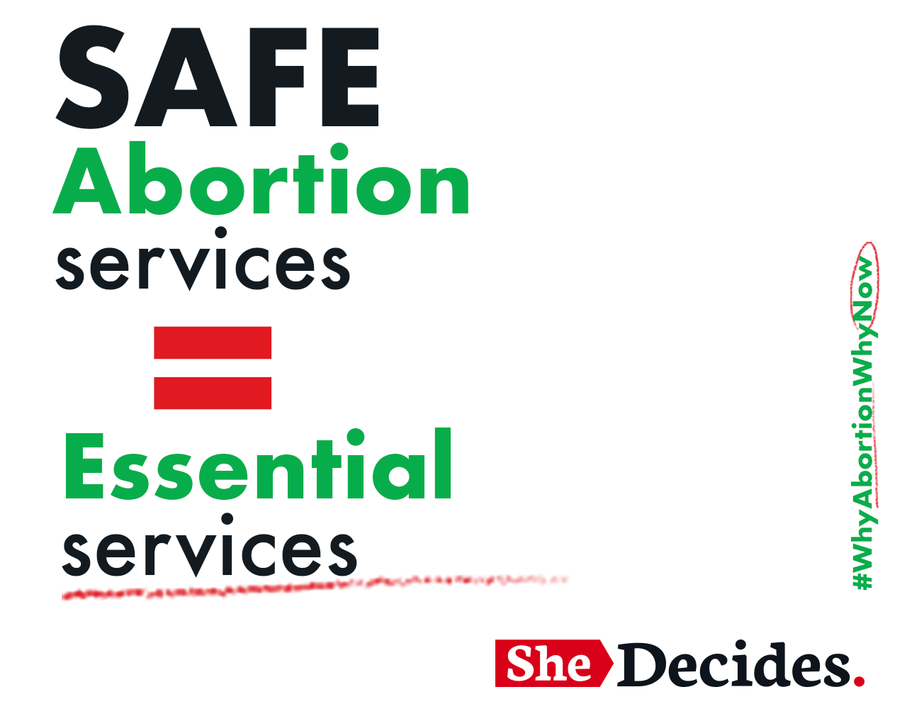 Arts for Abortion Rights social assets She Decides