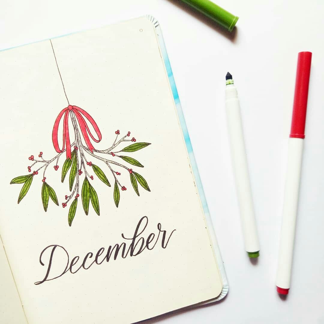 December Bullet Journal Theme Ideas ⋆ Sheena of the Journal