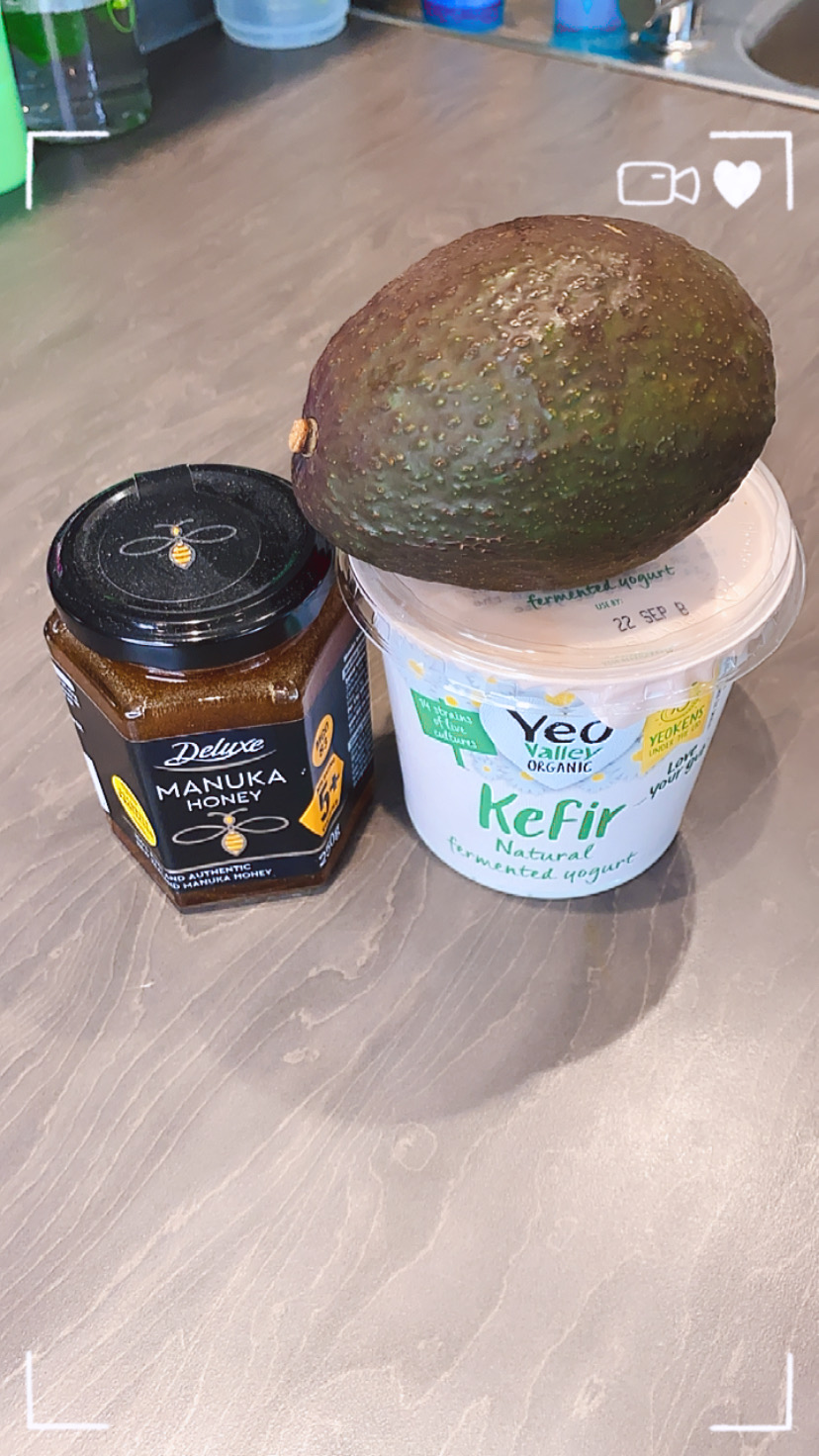 Avocado & Kefir Face Mask Homemade Vegan Friendly Sheerine
