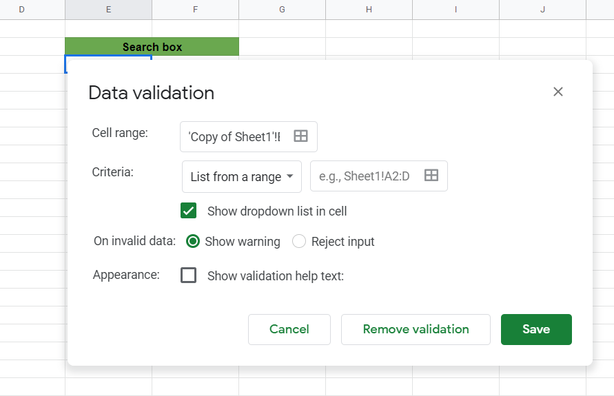How to Create a Search Box Using Query in Google Sheets [2020]