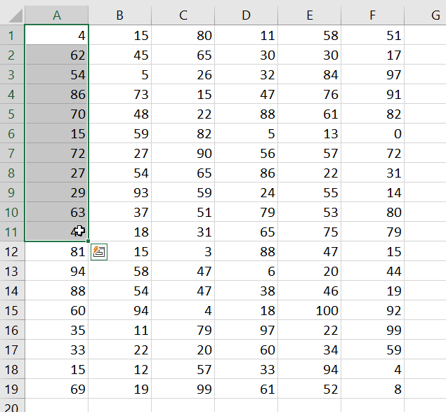 How to Select NonAdjacent Cells in Excel Sheetaki