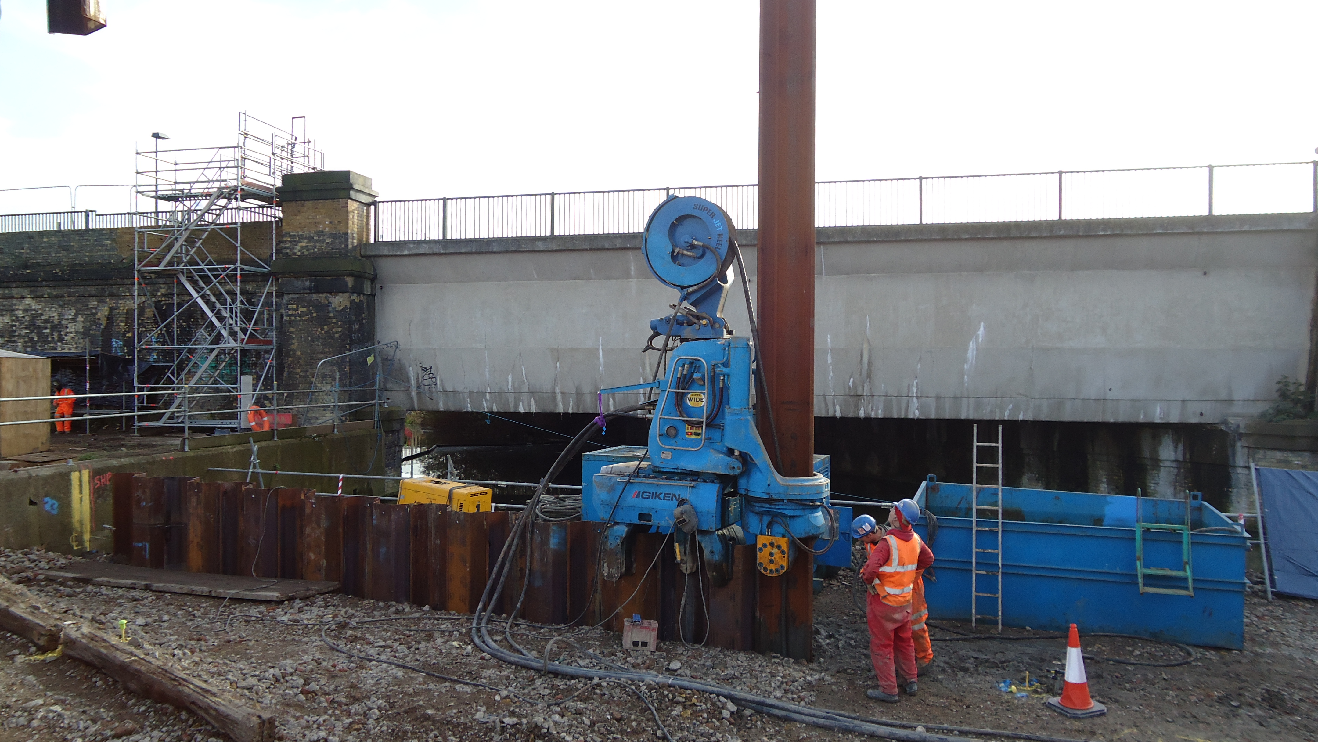 Sheet Pile Water Jetting Sheet Piling (UK) Ltd