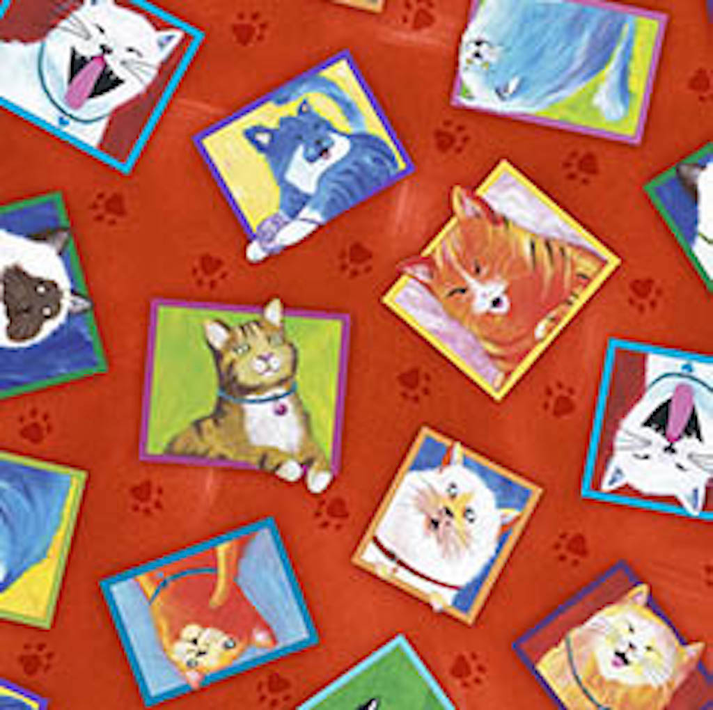Chatty Cats Daycare Cot SheetsCustom Made Sheets Unlimited