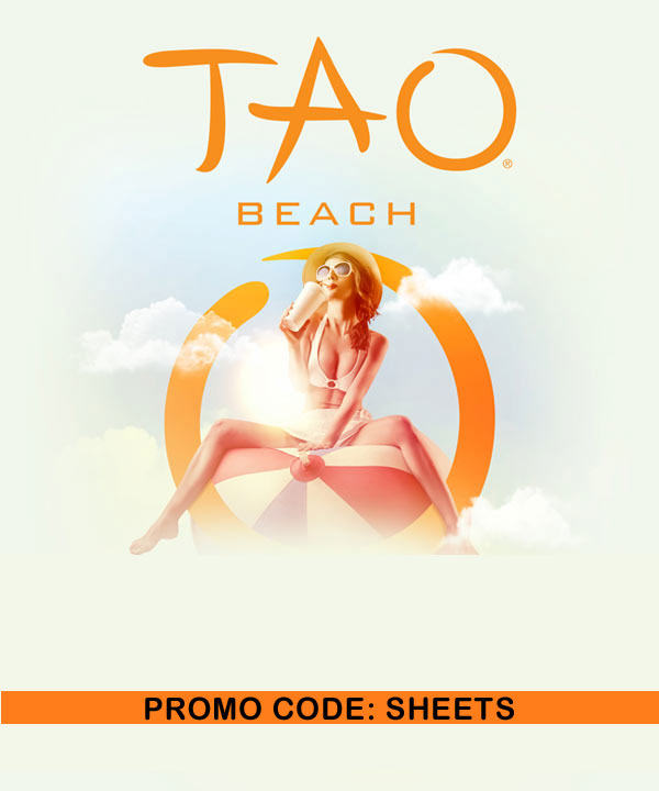 Tao Beach Pool Bottle Service Hotel Packages SHEETS VIP
