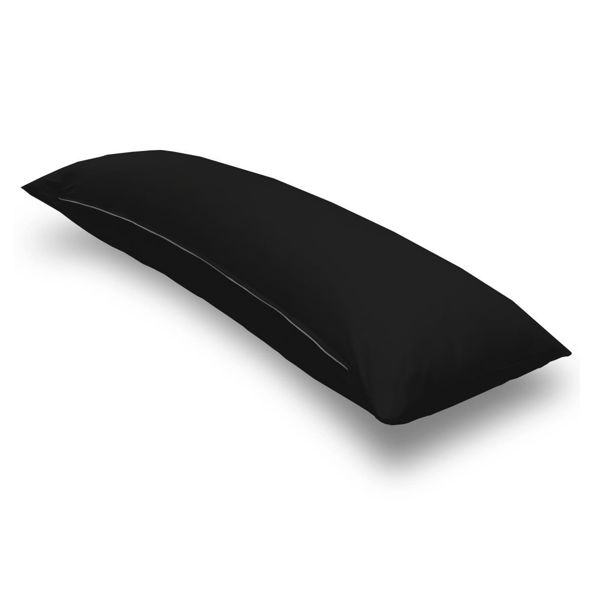 Solid Black Jersey Knit Body Pillow Case Body Pillow Cases Sheetworld