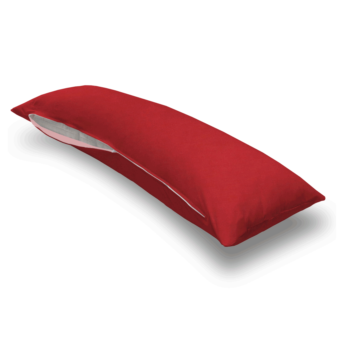 Solid Red Jersey Knit Body Pillow Case Body Pillow Cases Sheetworld