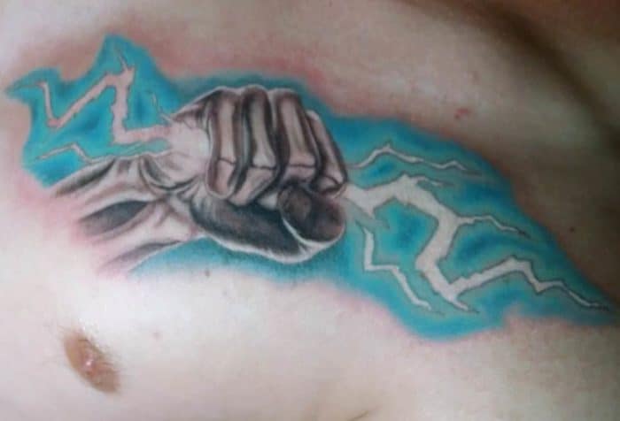 20 Amazing Lightning Tattoos Designs for Ladies SheIdeas