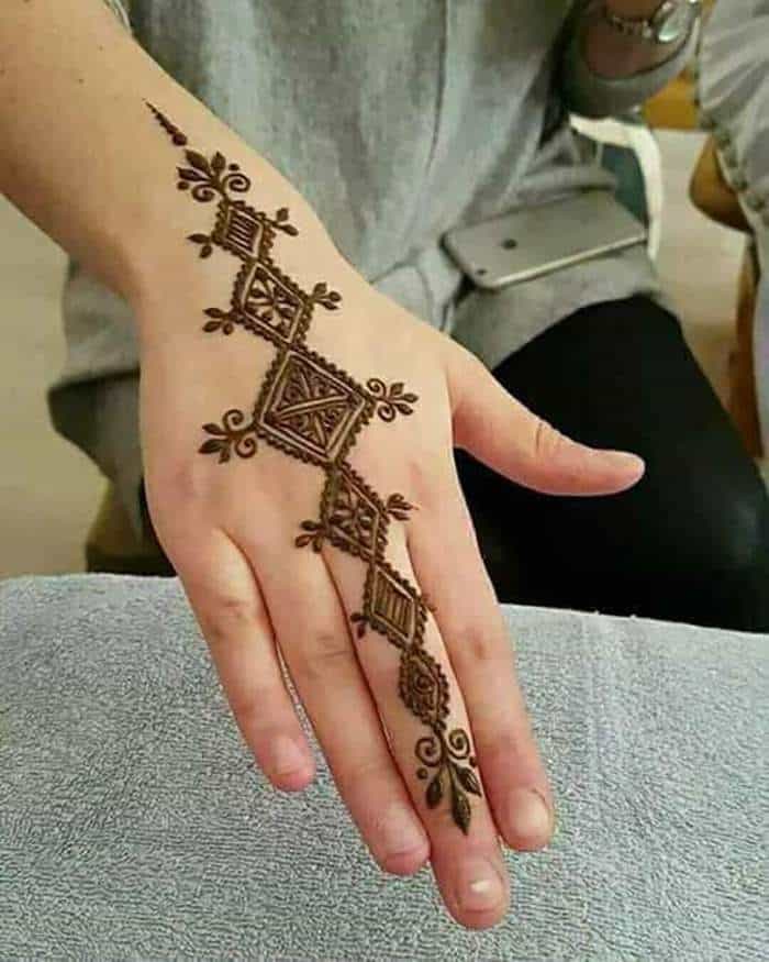 25 Simple Back Hand Mehndi Designs 2021 SheIdeas