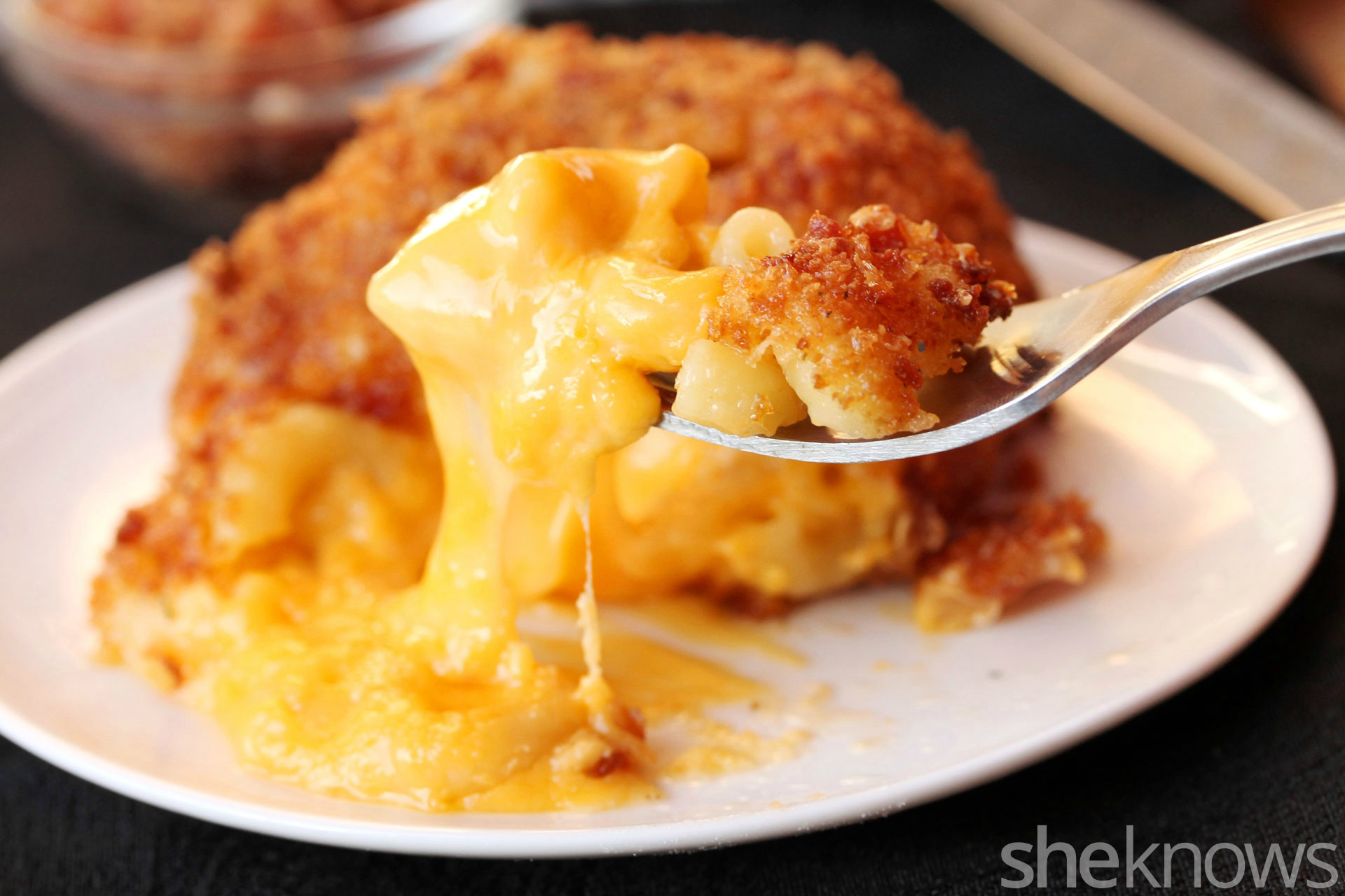 The baconcrusted mac and cheese lava cake you have to see to believe