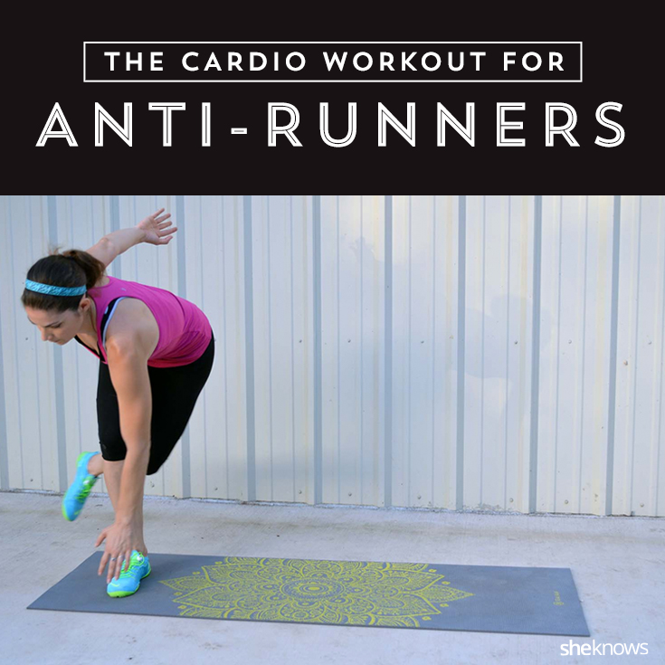 16 Cardio moves that aren’t running SheKnows 16 Cardio moves that aren’t running SheKnows