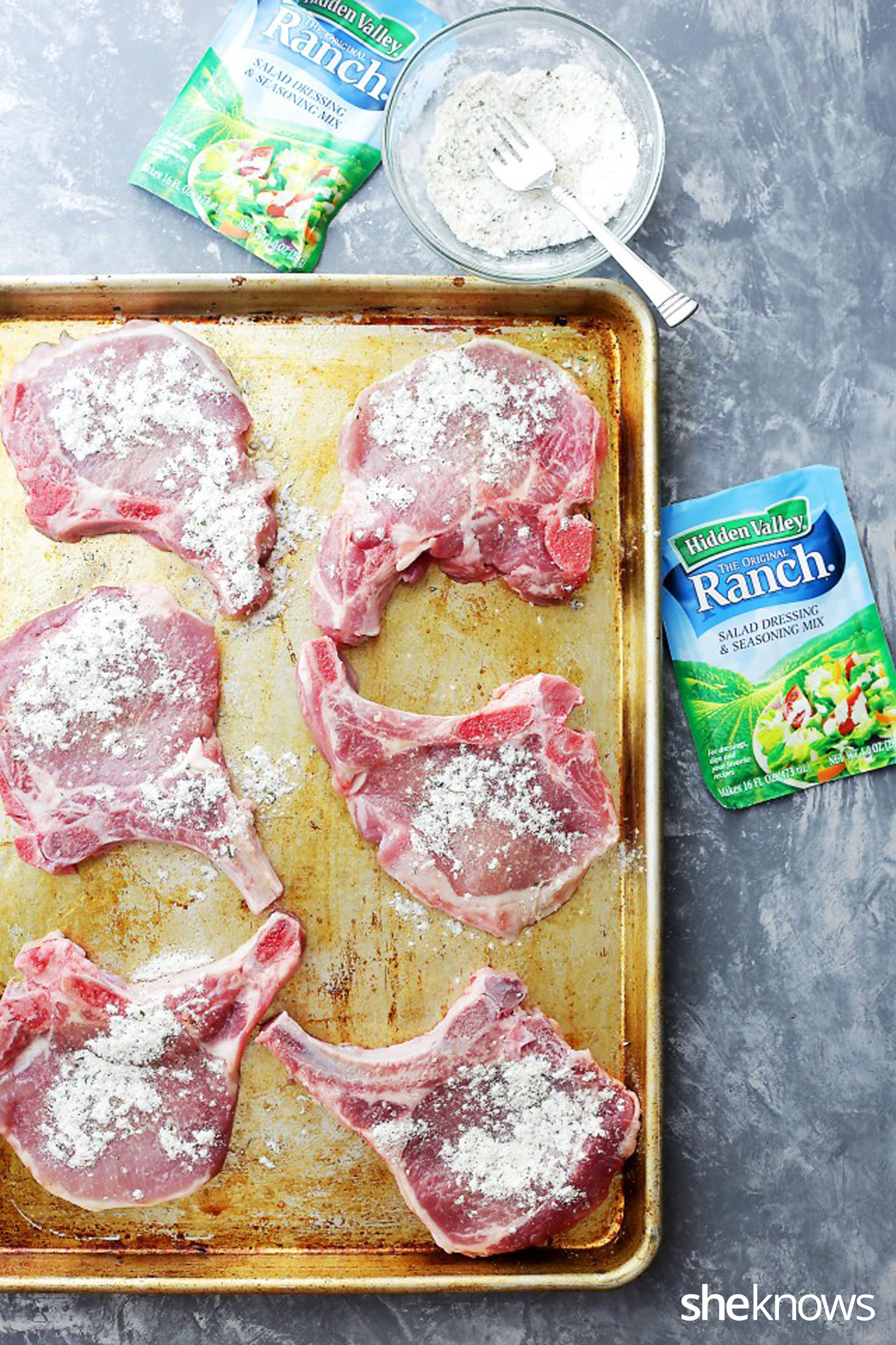 Recipe For Pork Chops Using Hidden Valley Ranch Dressing Deporecipe.co