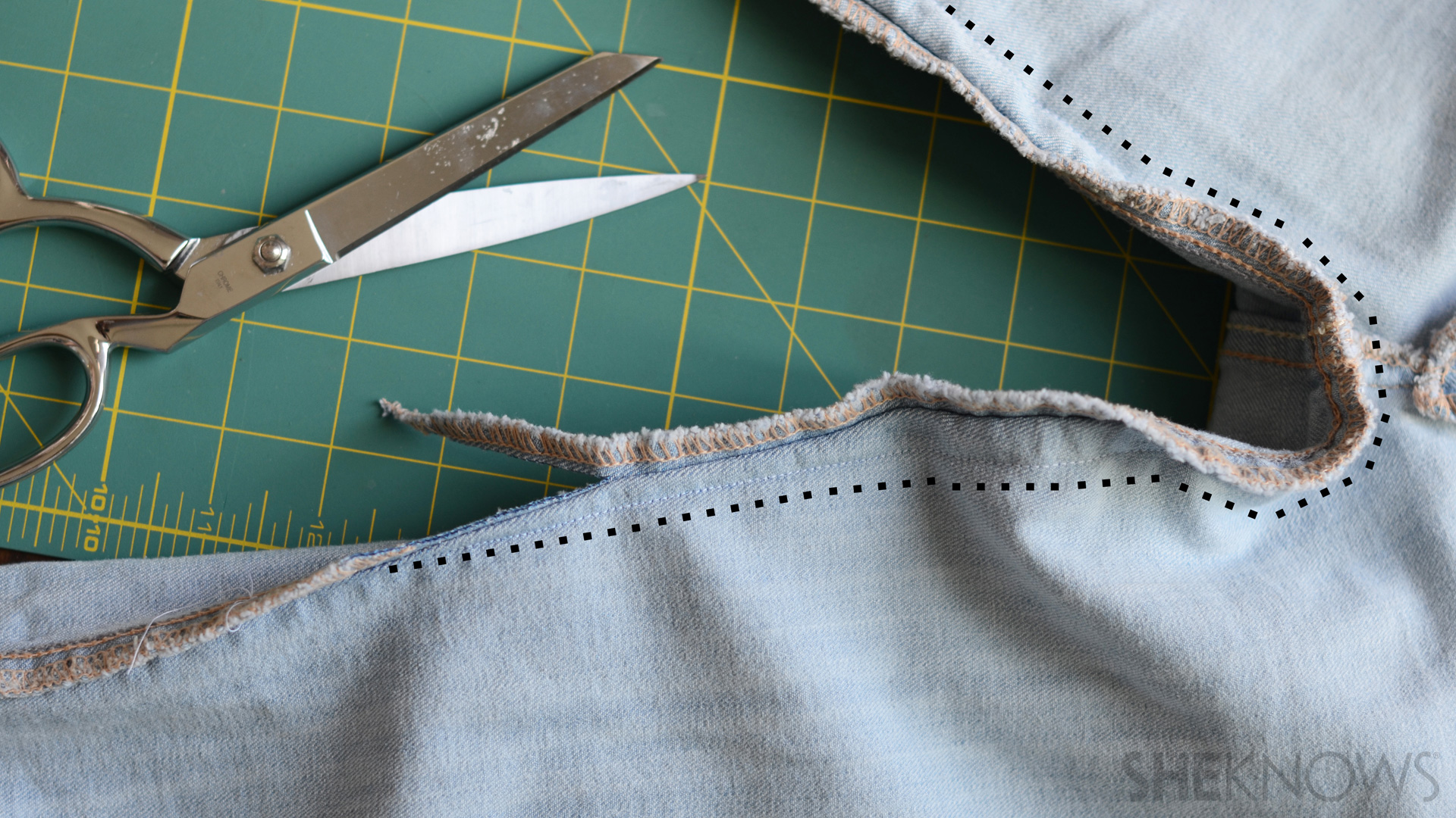 How to tailor a pair of jeans SheKnows