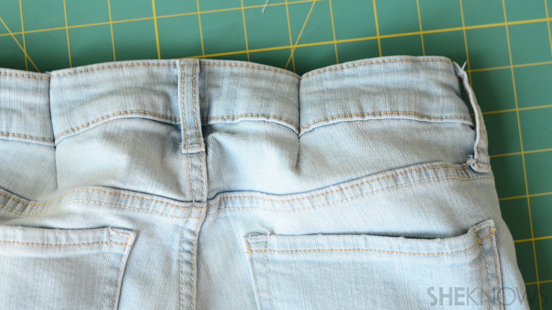 How to tailor a pair of jeans SheKnows