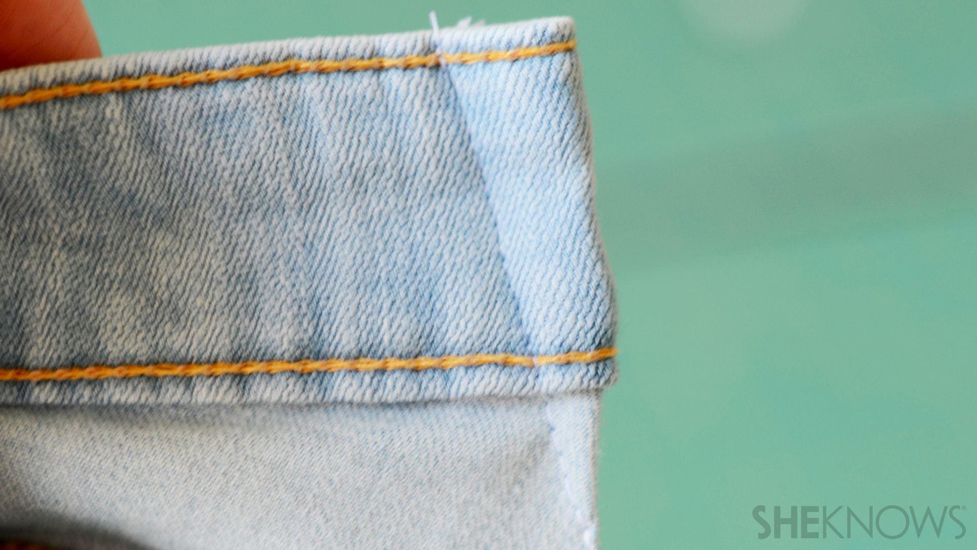 How to tailor a pair of jeans SheKnows