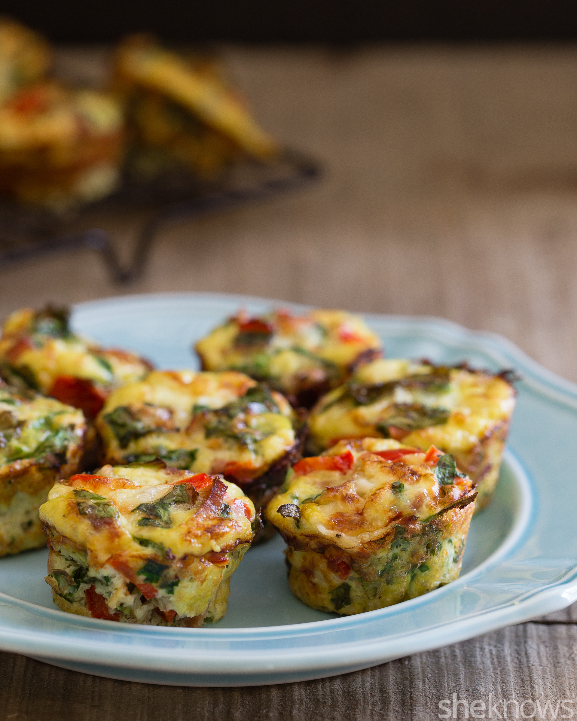 Cheesy ham quiche muffins are your new onthego breakfast