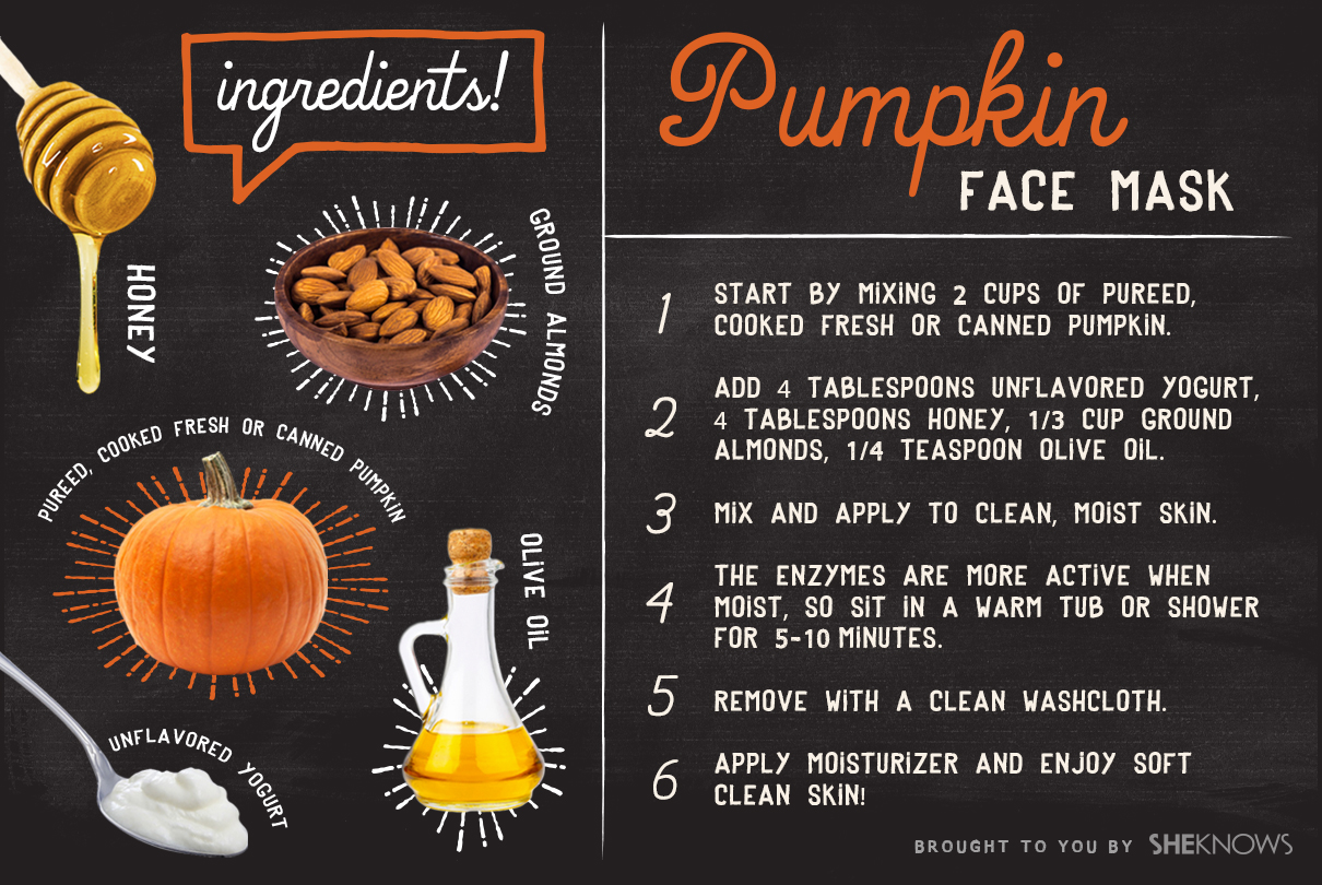 Celebrate the Official Start of Pumpkin Season With a Decadent DIY Face