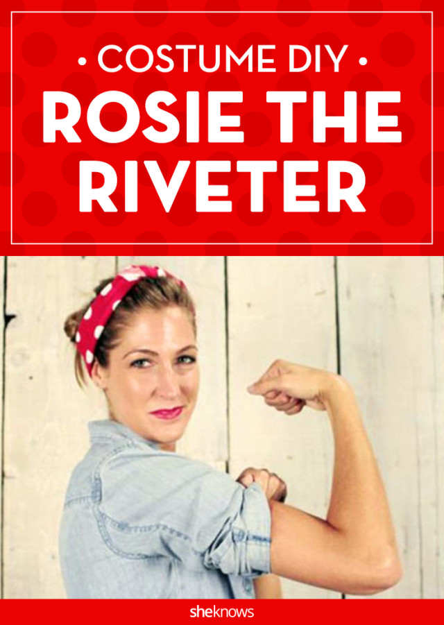 A Rosie the Riveter costume DIY that’ll make you feel like a total