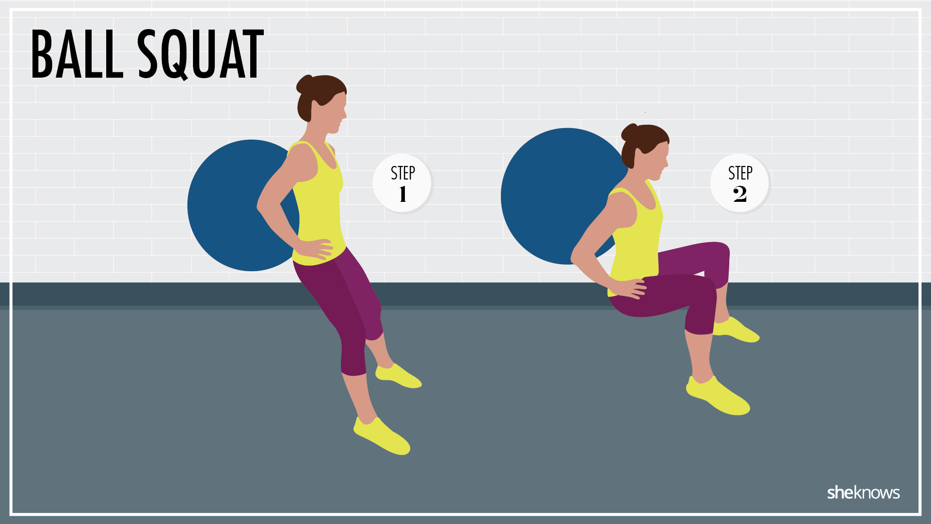 8 stability ball exercises that aren’t crunches SheKnows