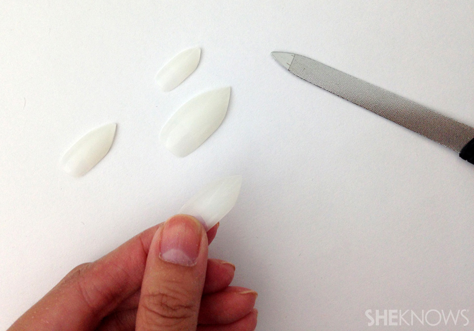 DIY stiletto nails without acrylic