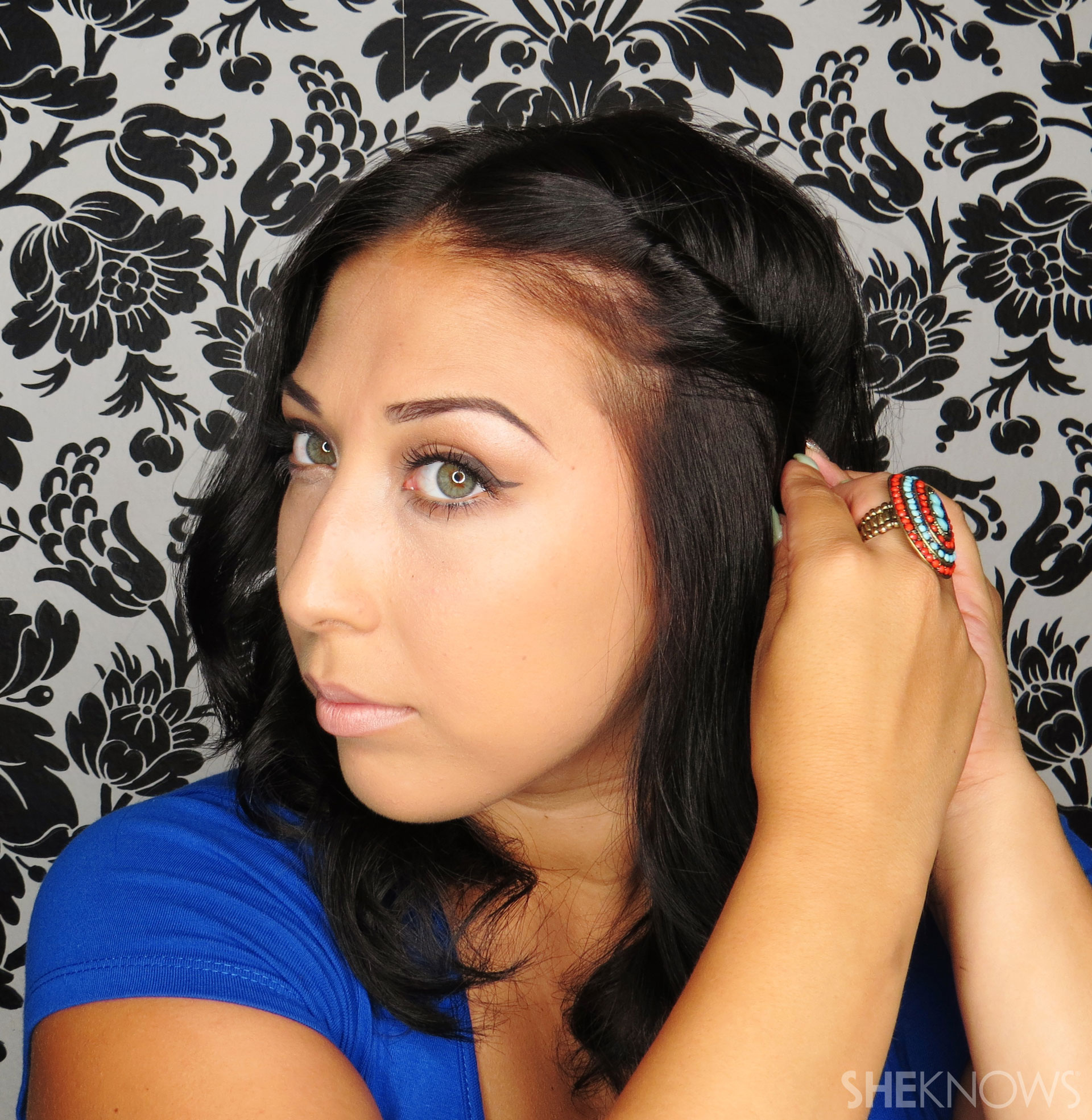 Style your overgrown hairstyle SheKnows