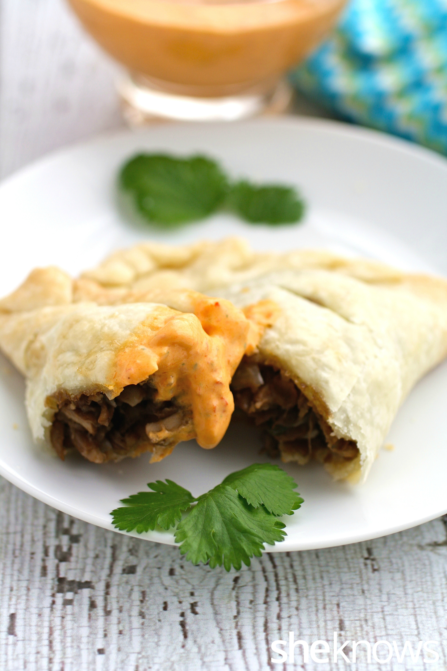 Lentil and mushroom empanadas are an easy grab and go snack