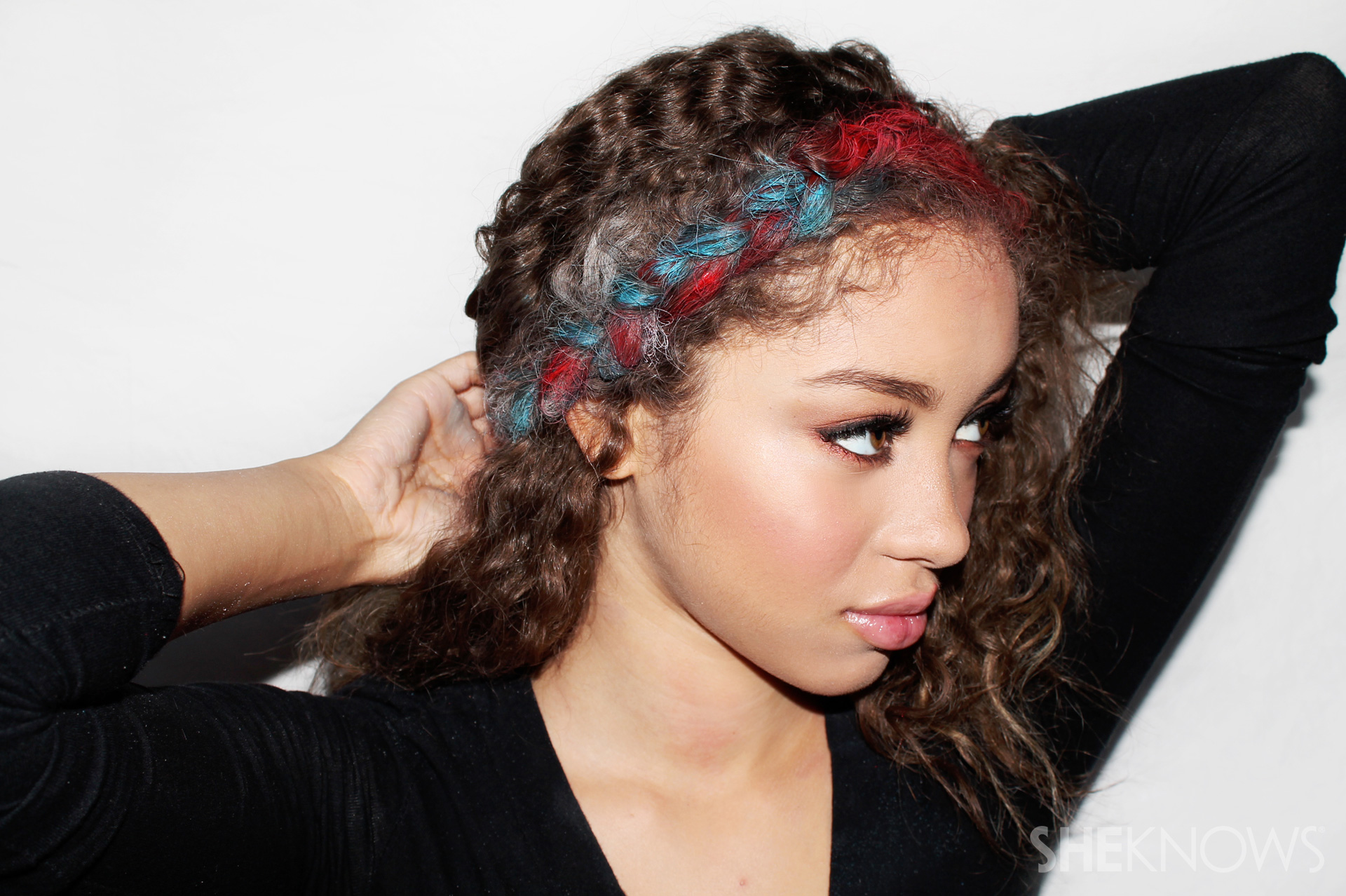 5 Clever patriotic ways to chalk your hair