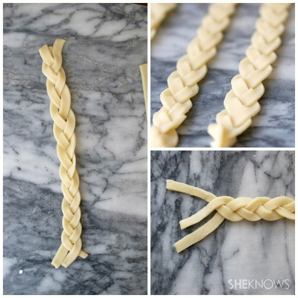 How to make a braided pie crust SheKnows