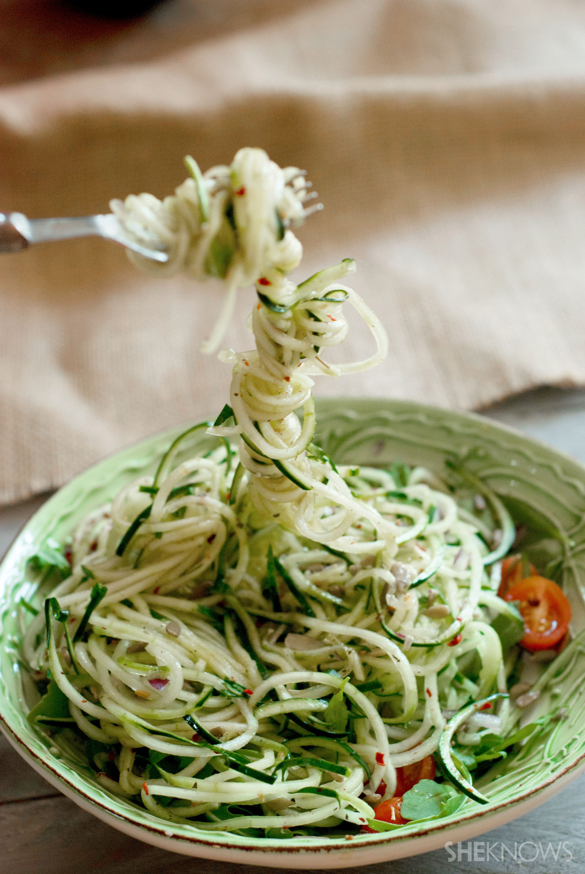 Sweetandspicy cucumber noodles will make you all about pasta