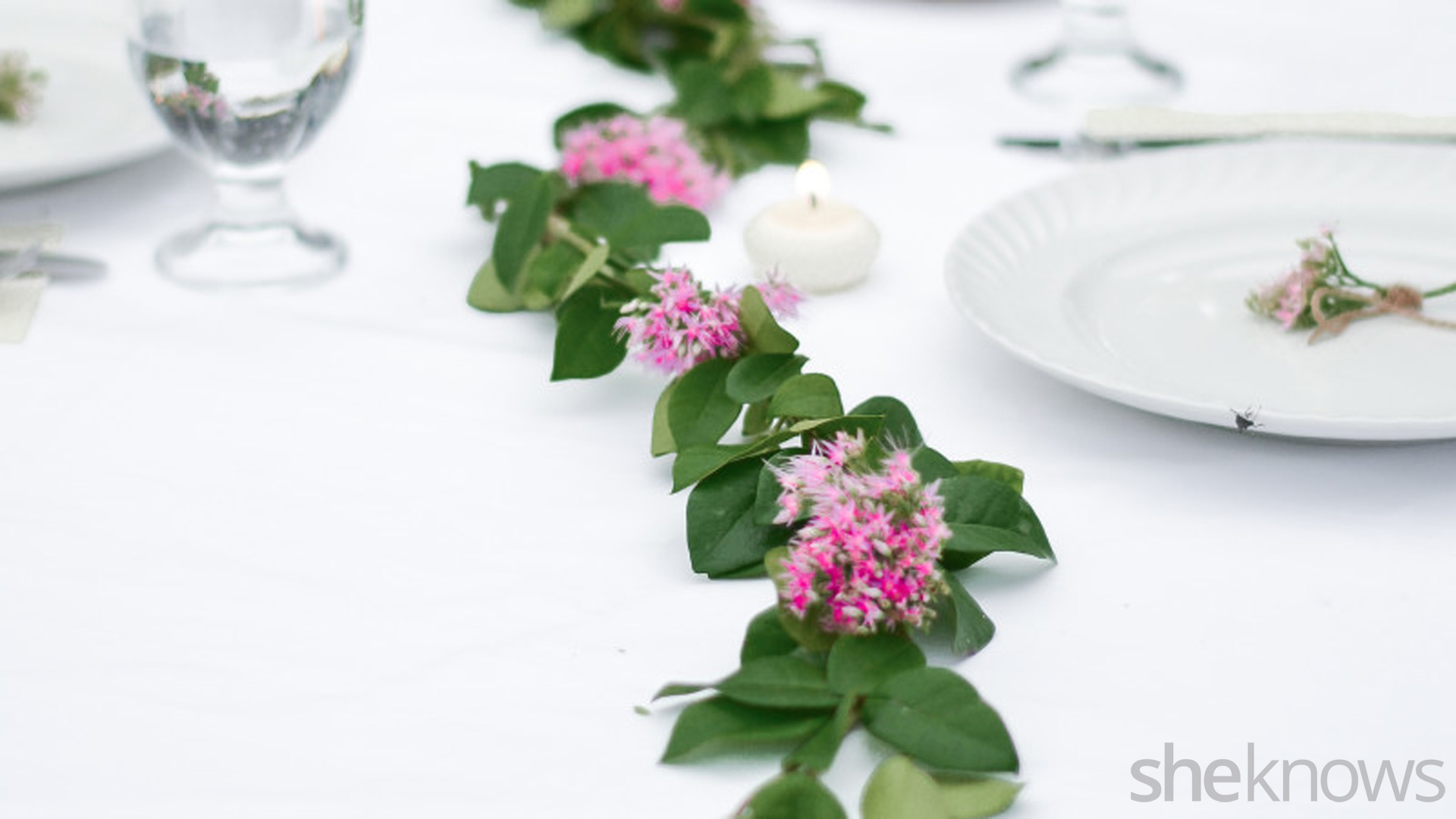How to make a fresh flower garland in just 30 minutes SheKnows