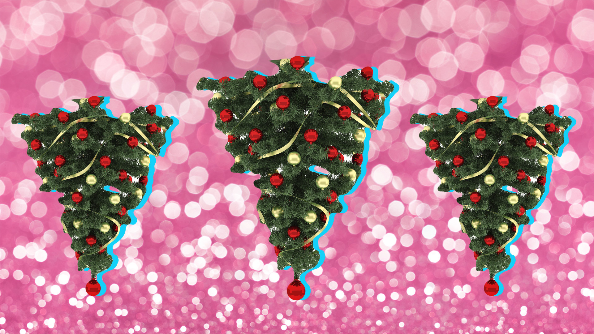 Is Your Traditional Christmas Tree Getting a Little Boring? Flip It